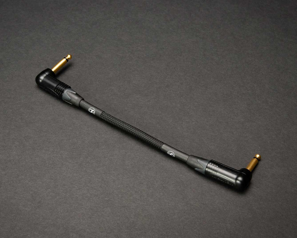 Limitless Cables Custom Low Capacitance Guitar Patch Cable ONYX color 