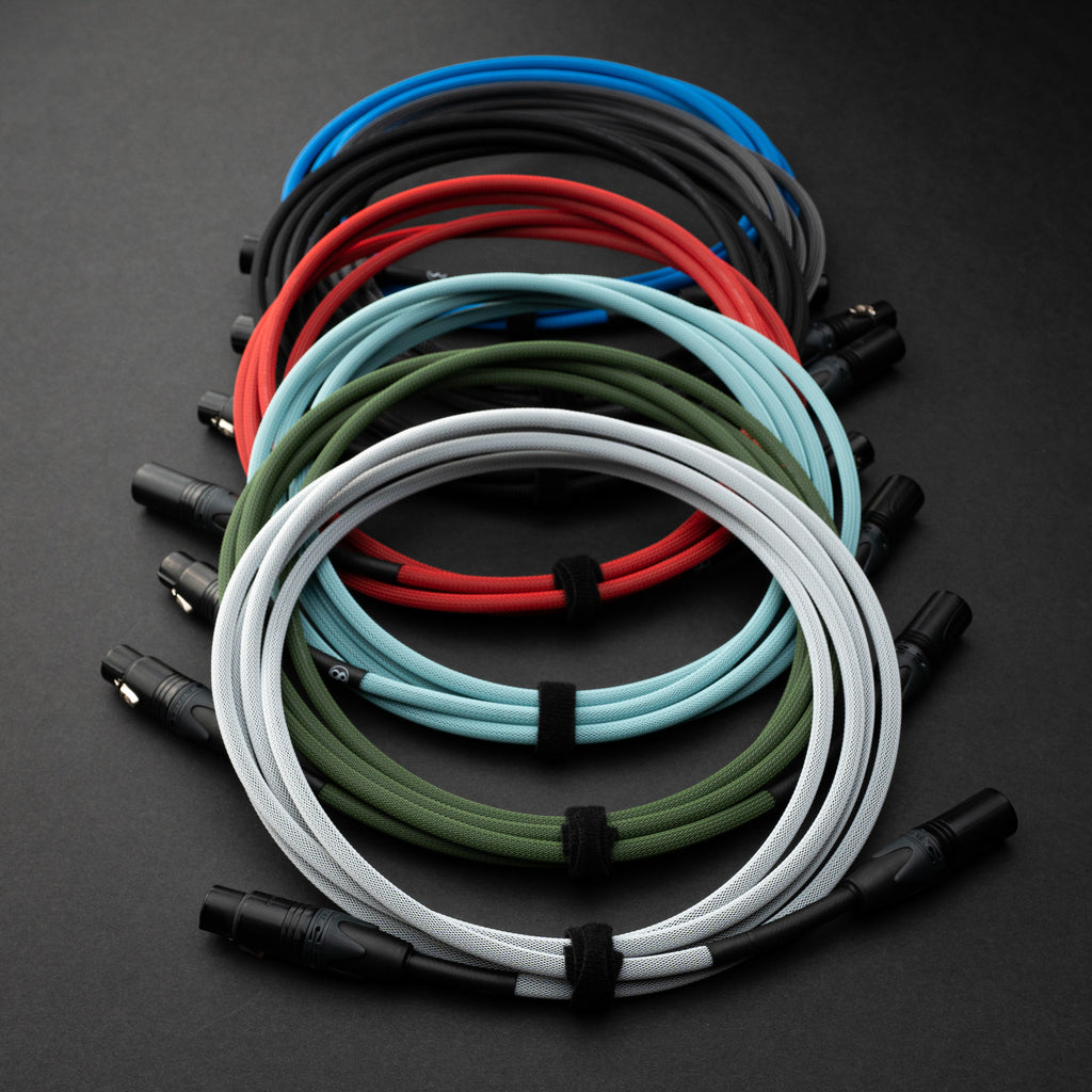 Premium Mogami XLR Microphone Cables